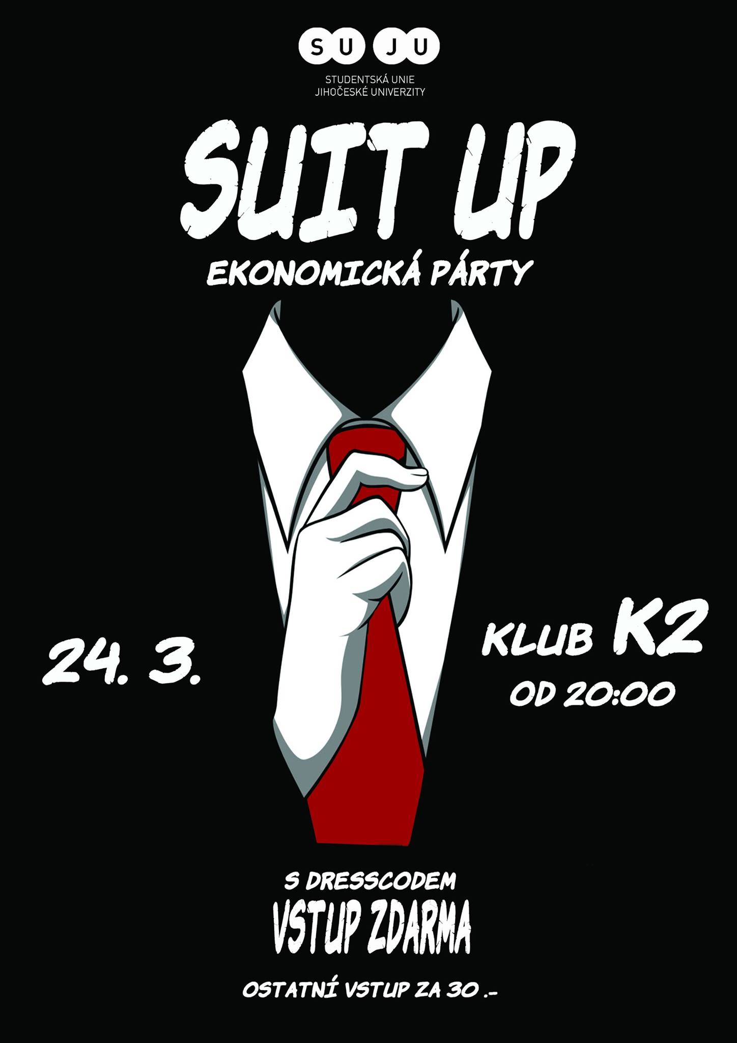 Suit Up party Ekonomické fakulty