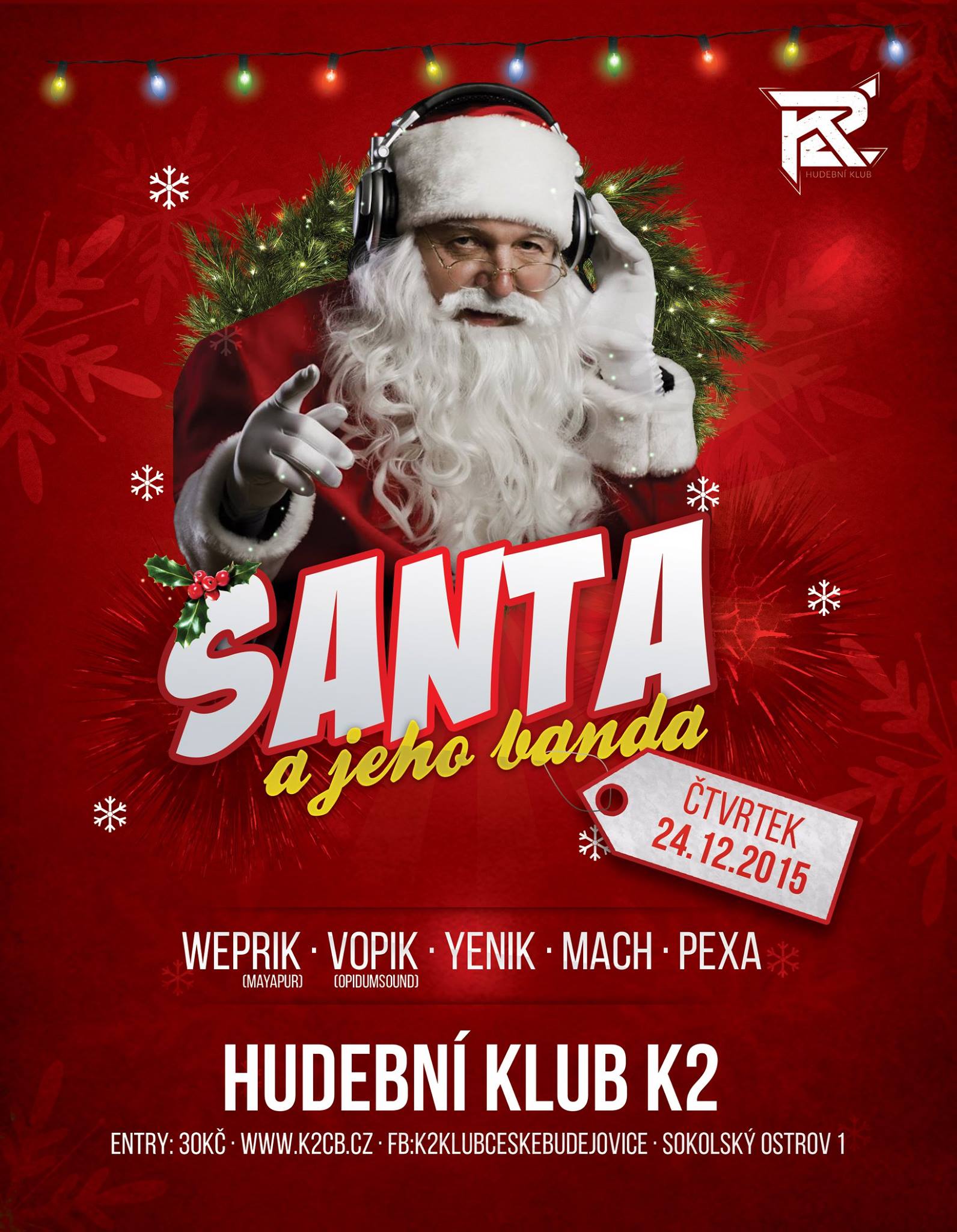 Santa a jeho banda