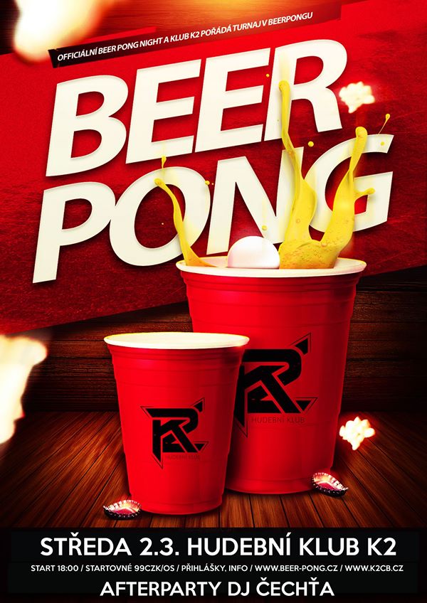 Beer Pong Czech League Night 2016