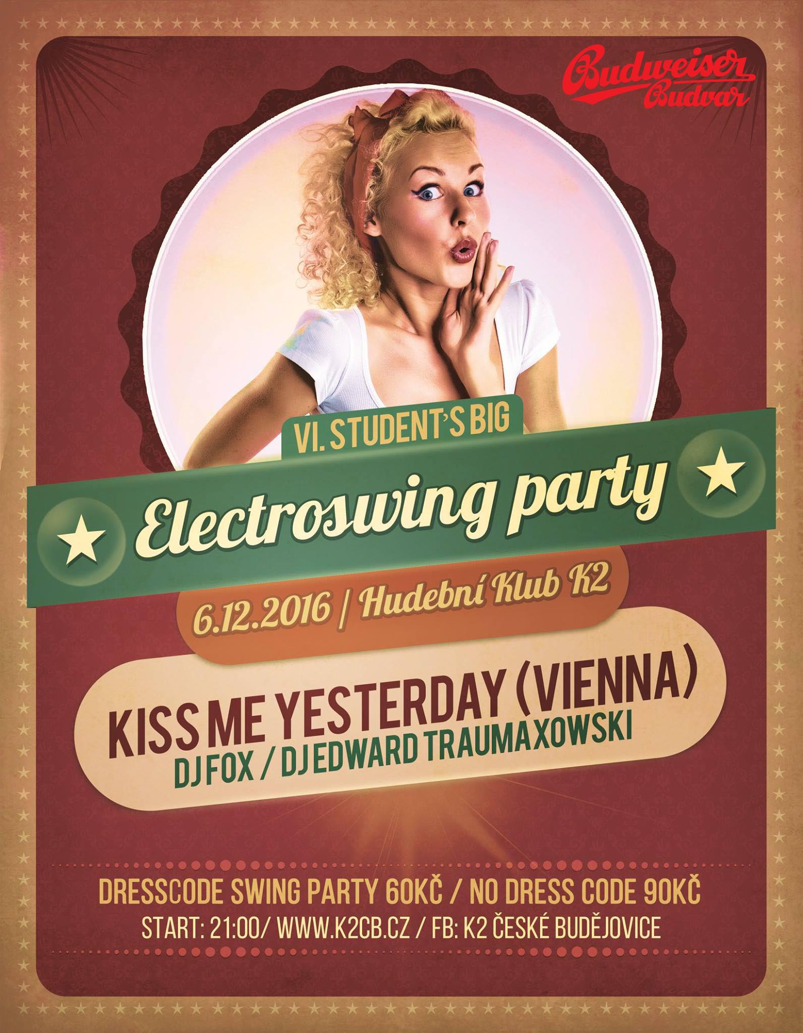 VI. Student's Big Electroswing party 