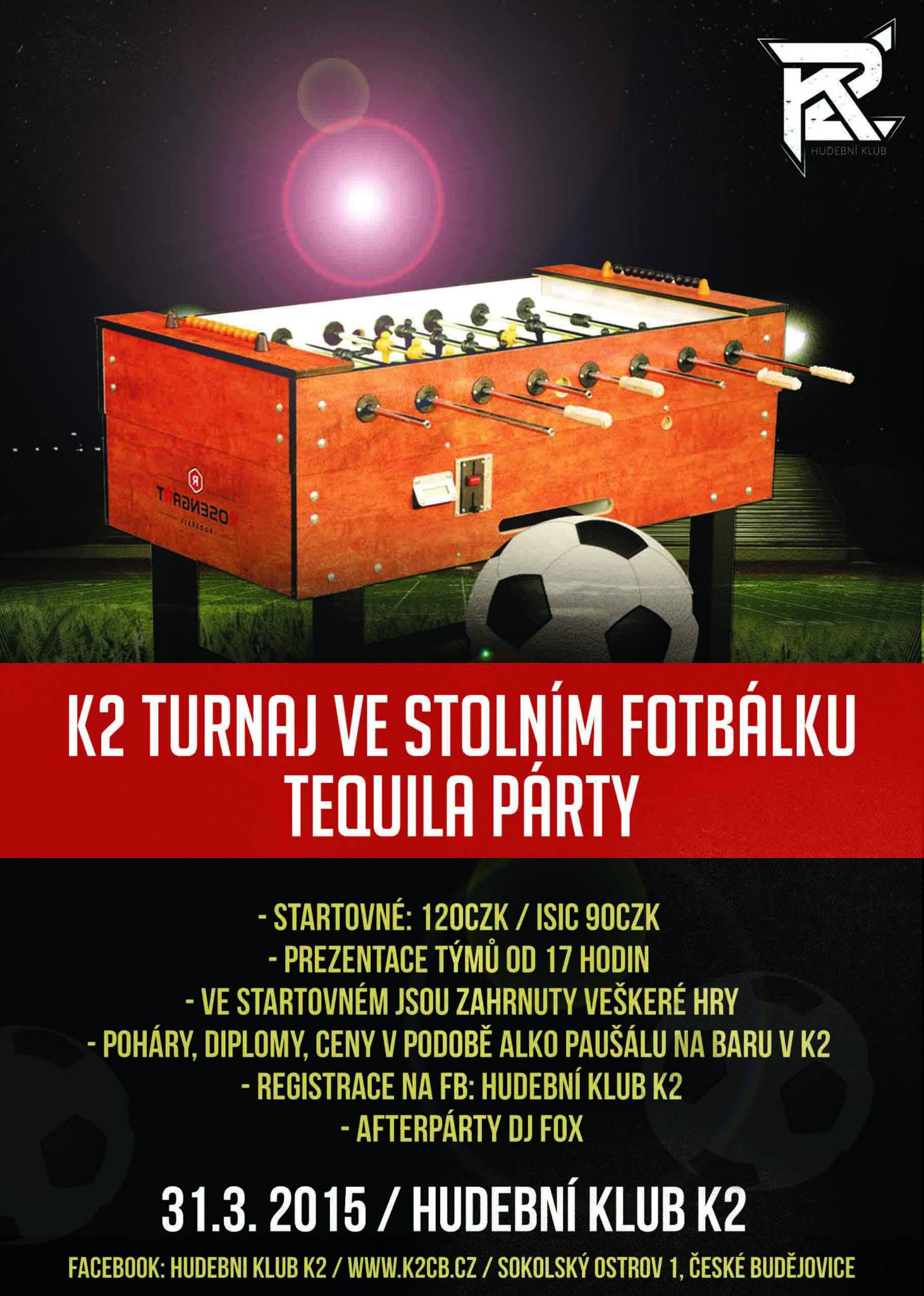 Turnaj ve fotbálku / After tequila party