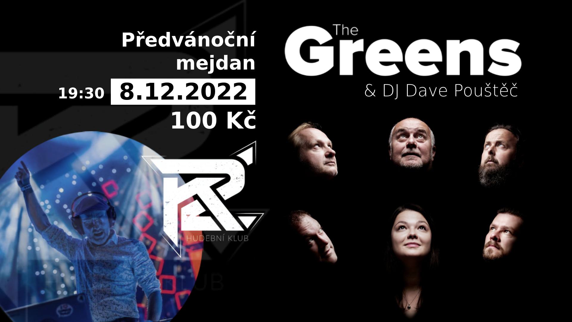 The Greens - předvánoční večírek