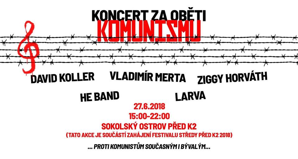 Koncert za oběti komunismu, proti komunistům současným i bývalým