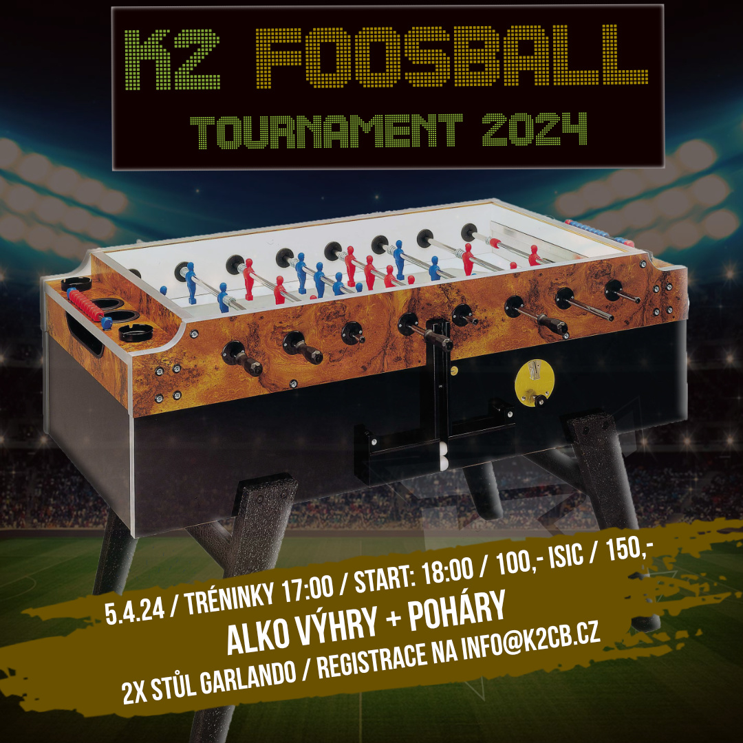 K2 Foosball tournament 5.4.24