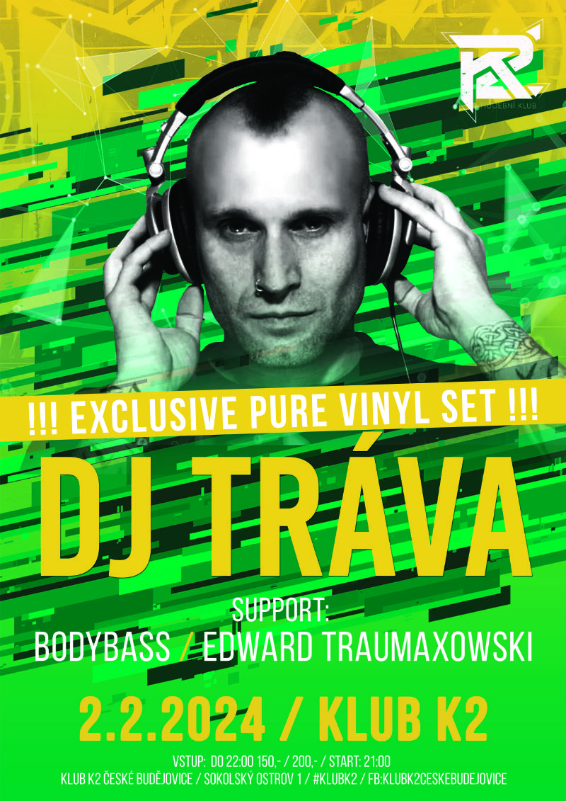 Dj Tráva - exkluzivní vinylový set !