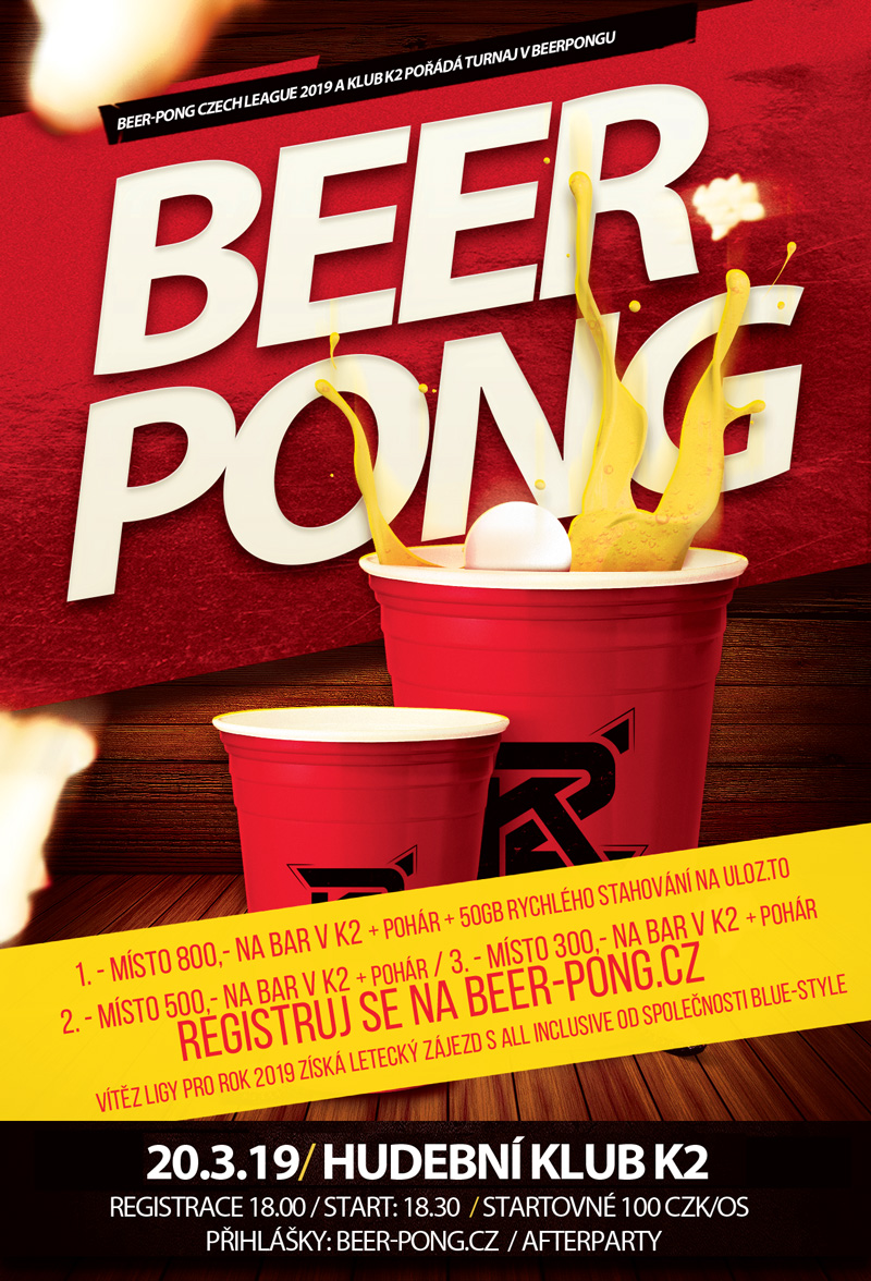 Beerpong turnaj + afterparty