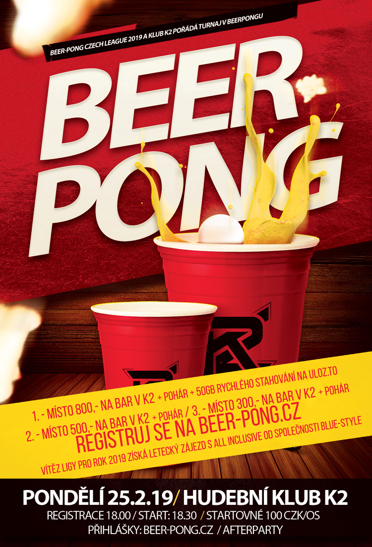 Beerpong turnaj !!!