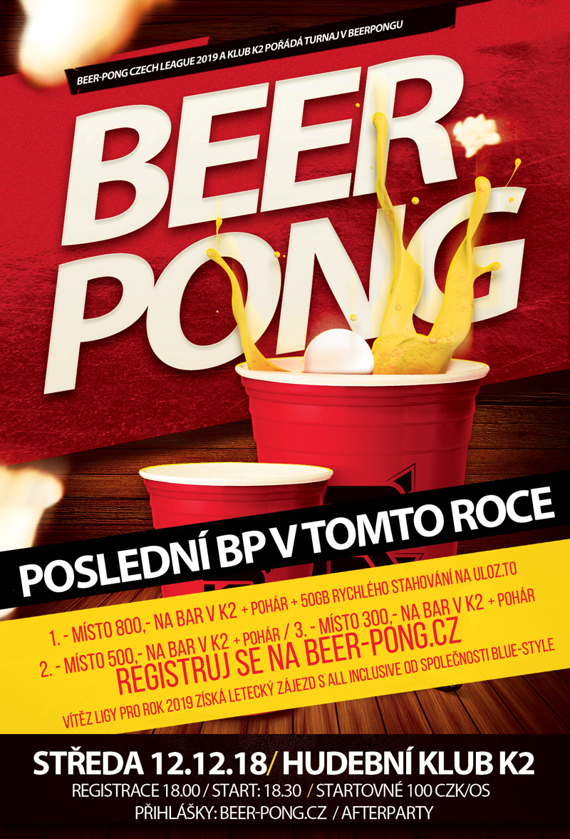 Beerpong turnaj !!!