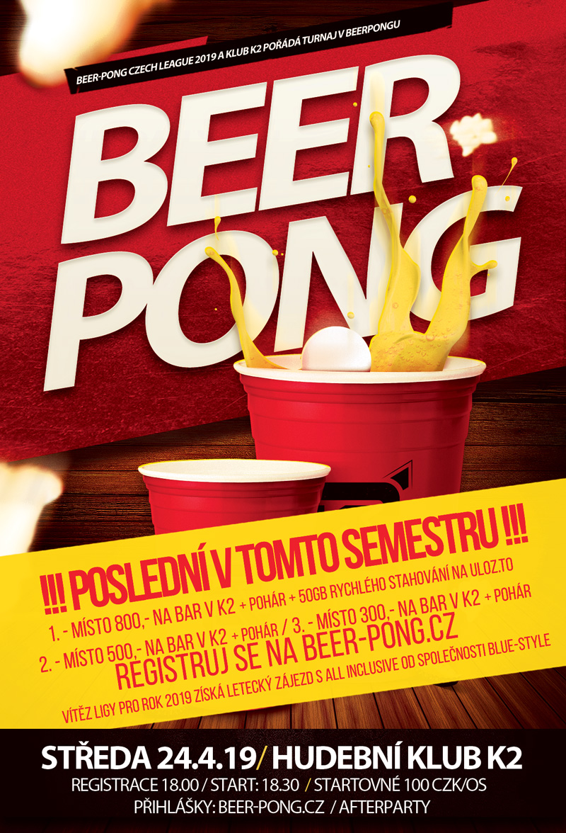 Beerpong turnaj + Megaoldies afterparty