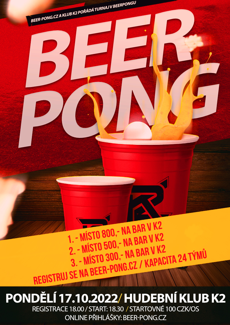 Beerpong první letošního semestru