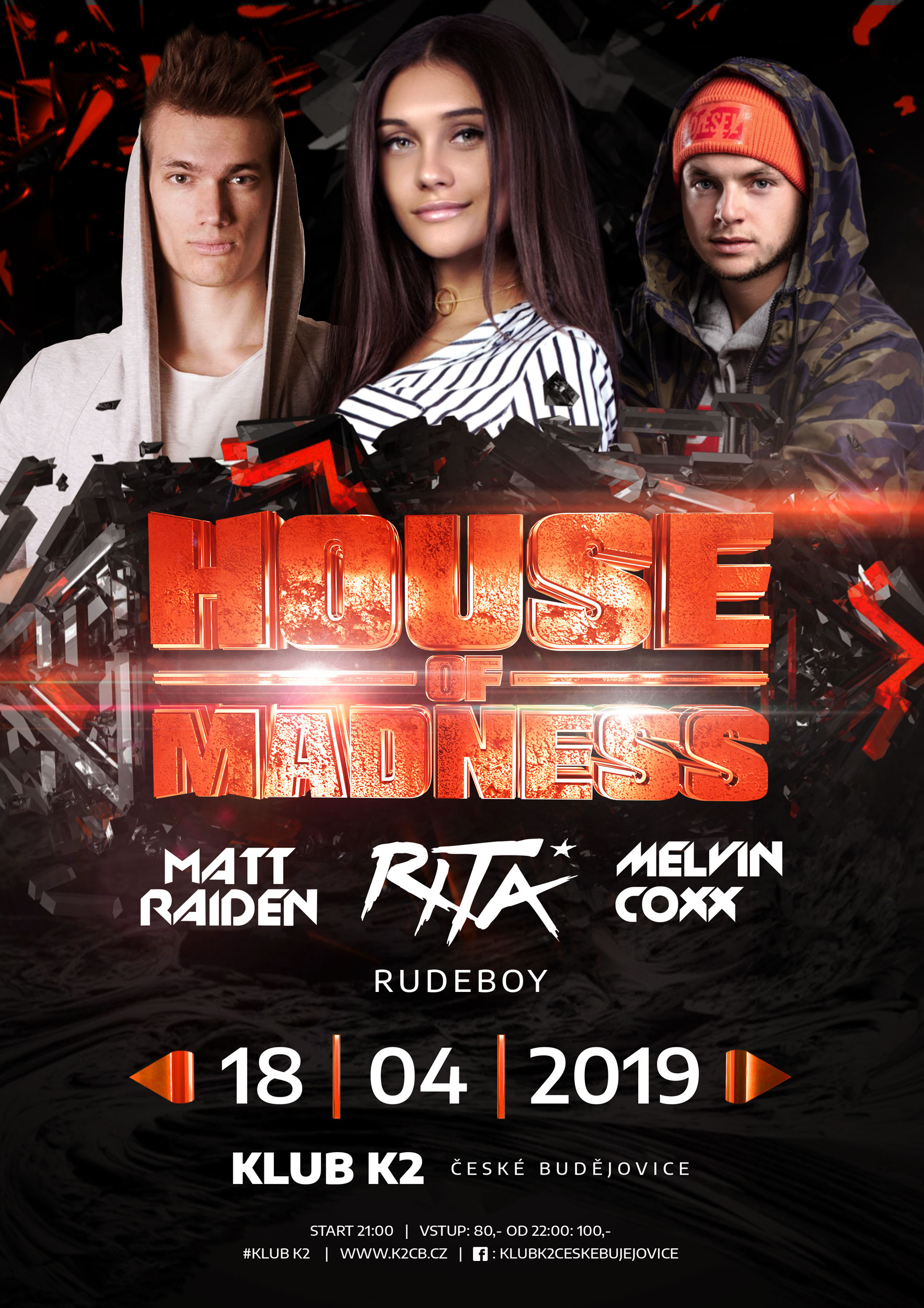 House of Madness - Velikonoční techhouse edition