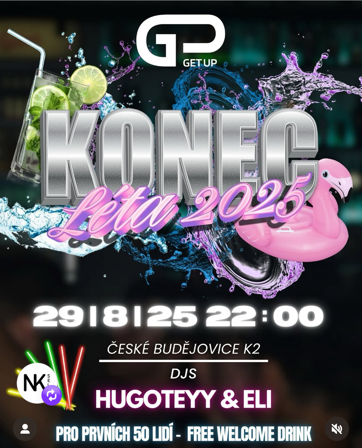 Konec léta 2025 by GetUP.fun
