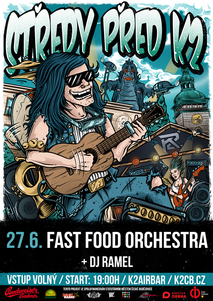 Středy před K2 - Fast Food Orchestra + Chris Vern