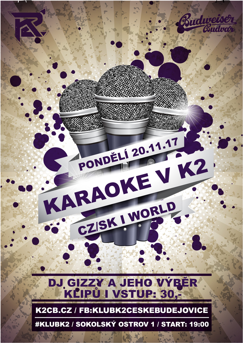 Karaoke v K2 - Open mic