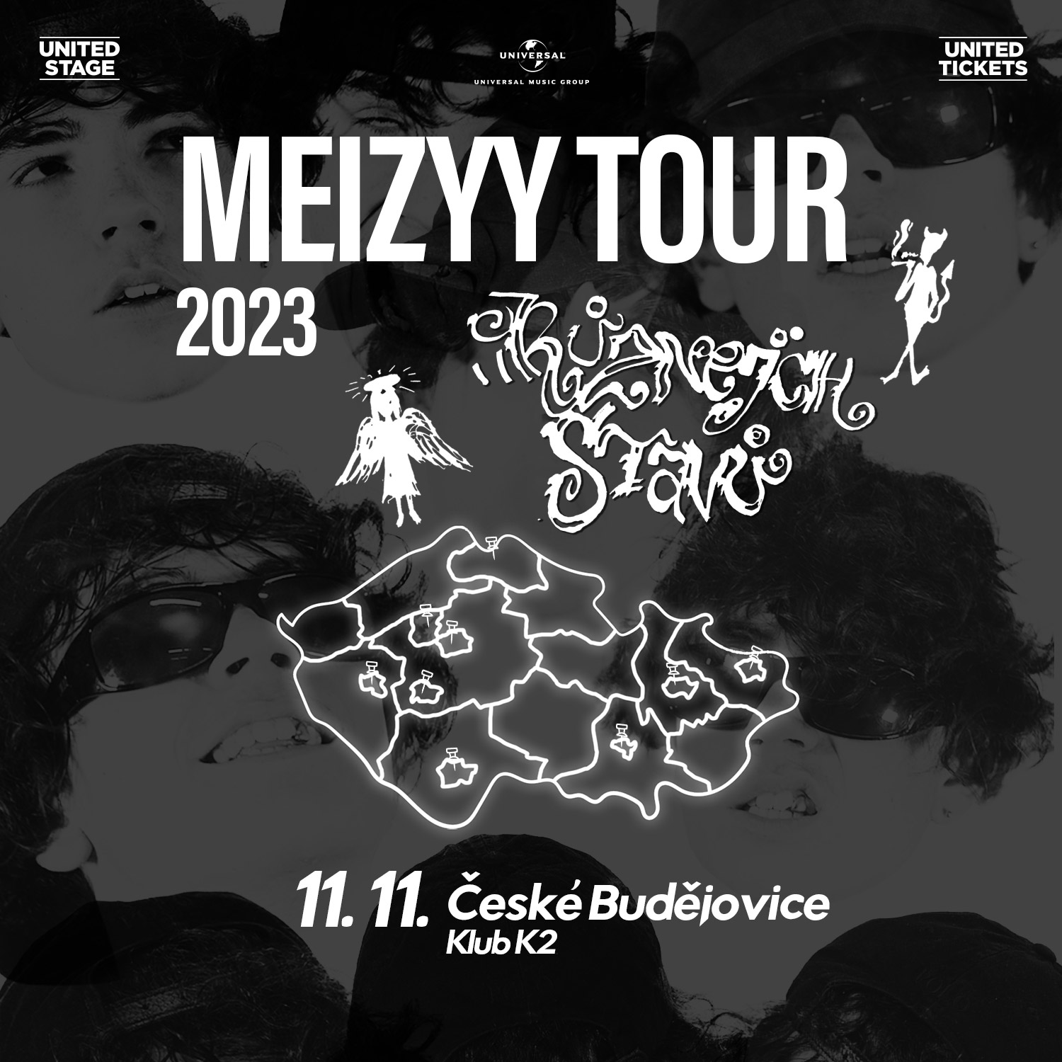MEIZYY - TOUR RŮZNEJCH STAVŮ