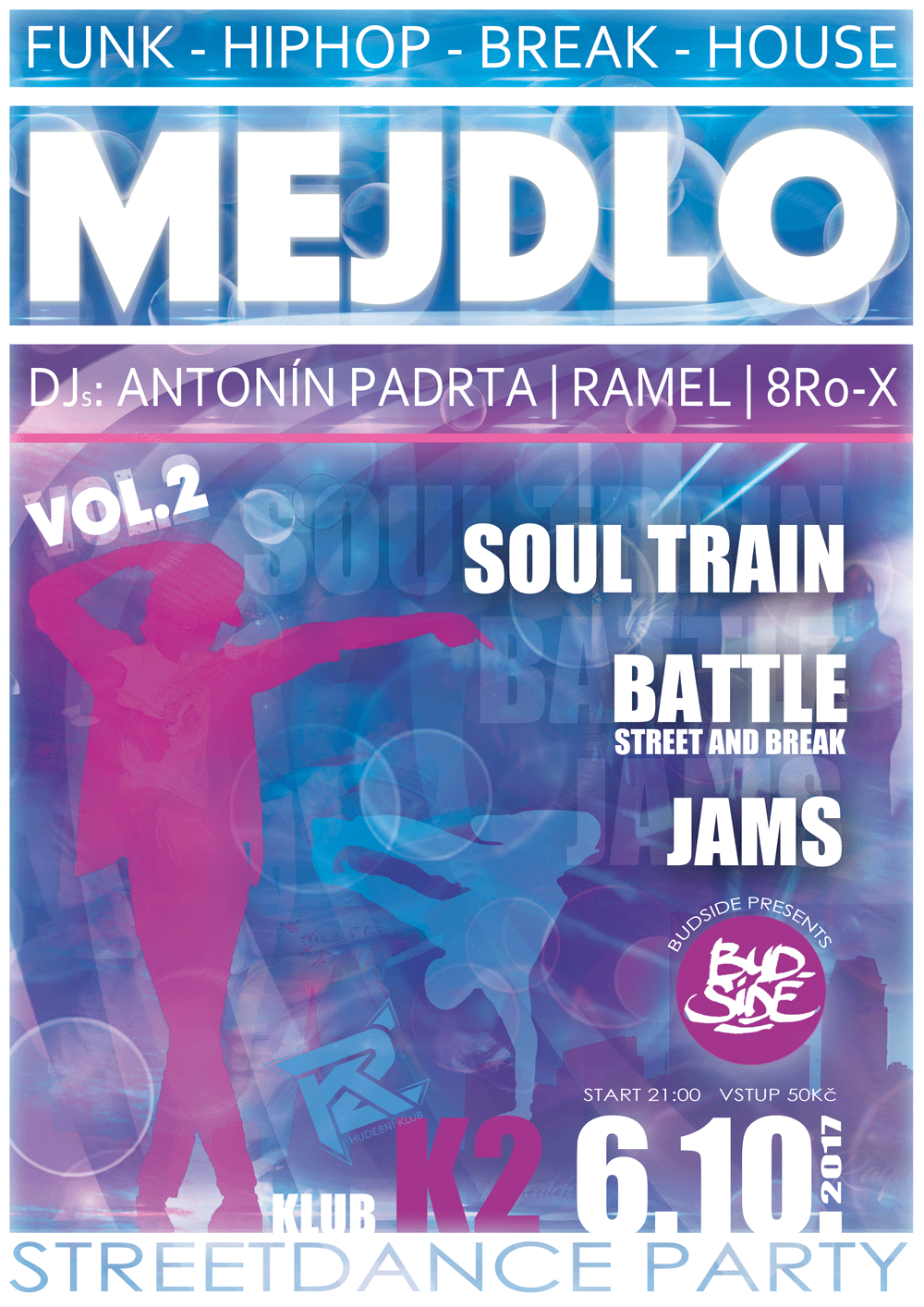 Budside Street dance party - Mejdlo vol. II