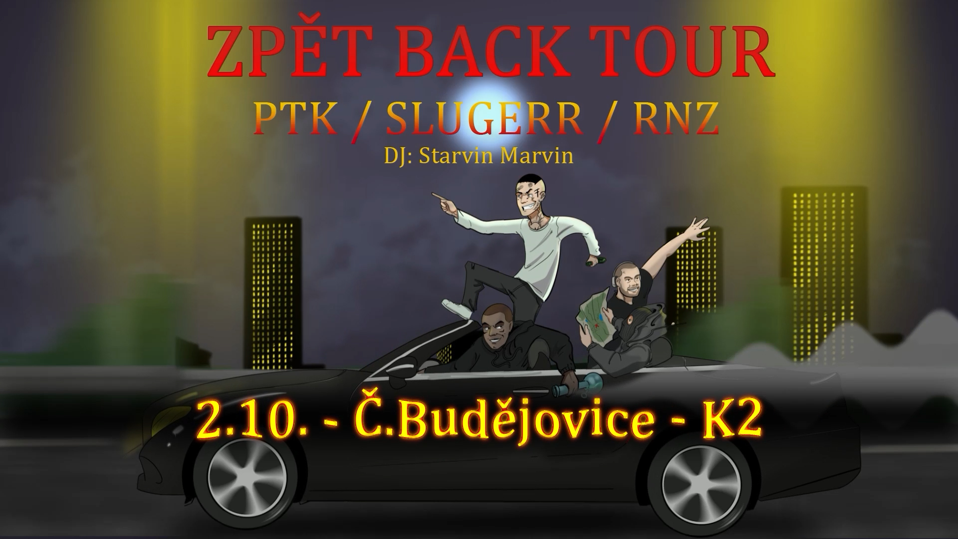 PTK - Zpět Back Tour - Č. Budějovice / K2