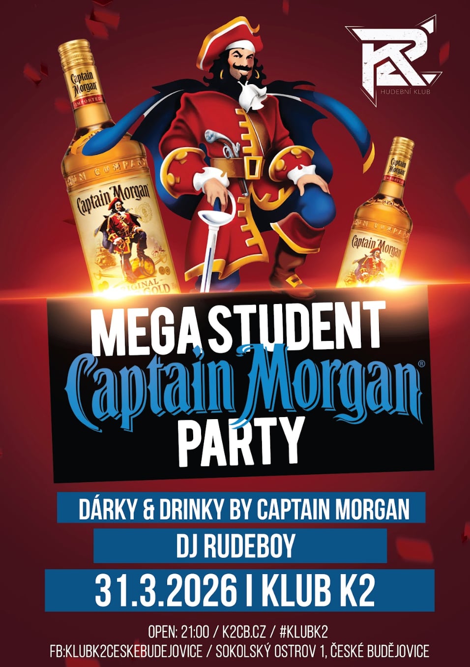 Student Captain Morgan party