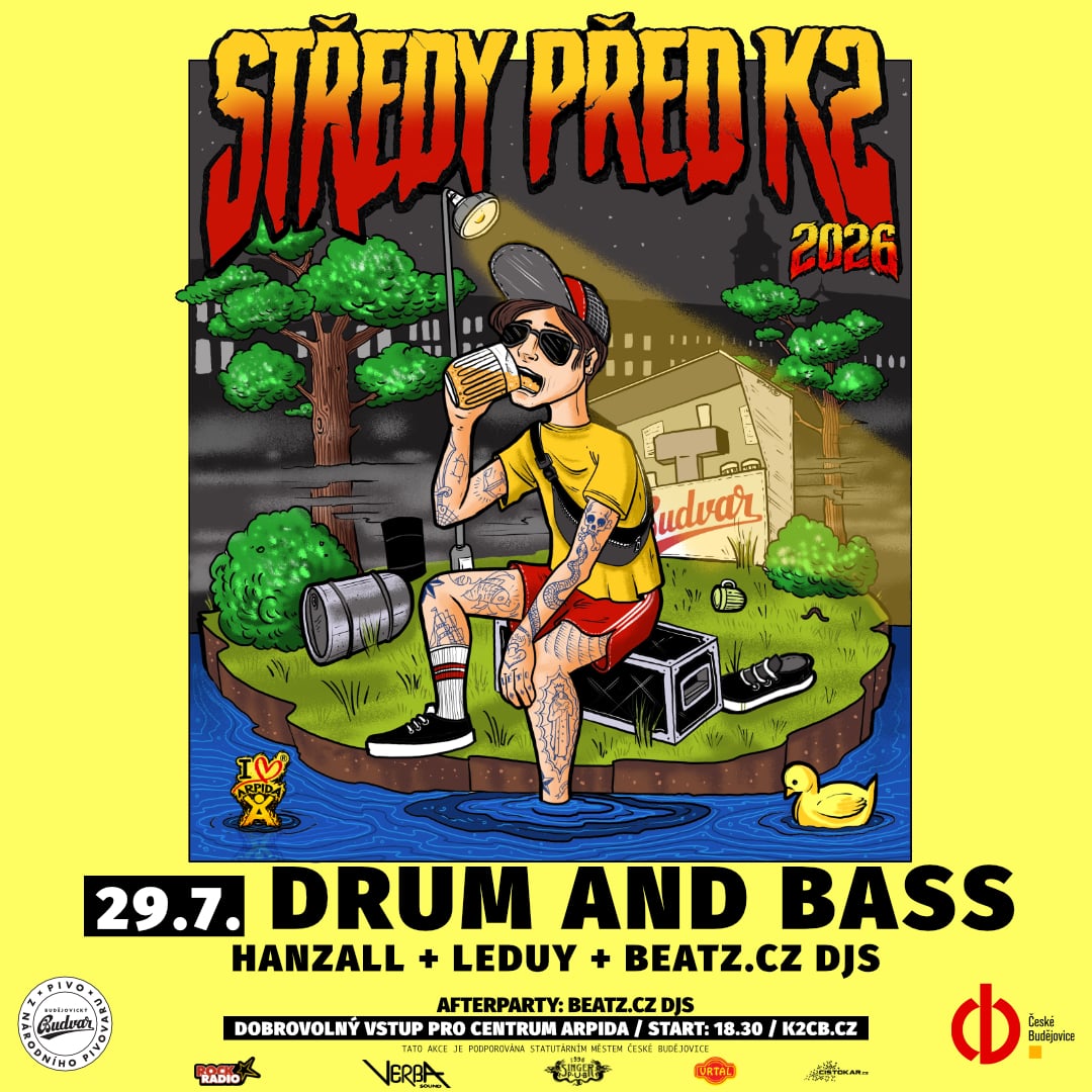 Středy před K2 - Drum and Bass - Hanzall + Leduy + Beatz.cz djs