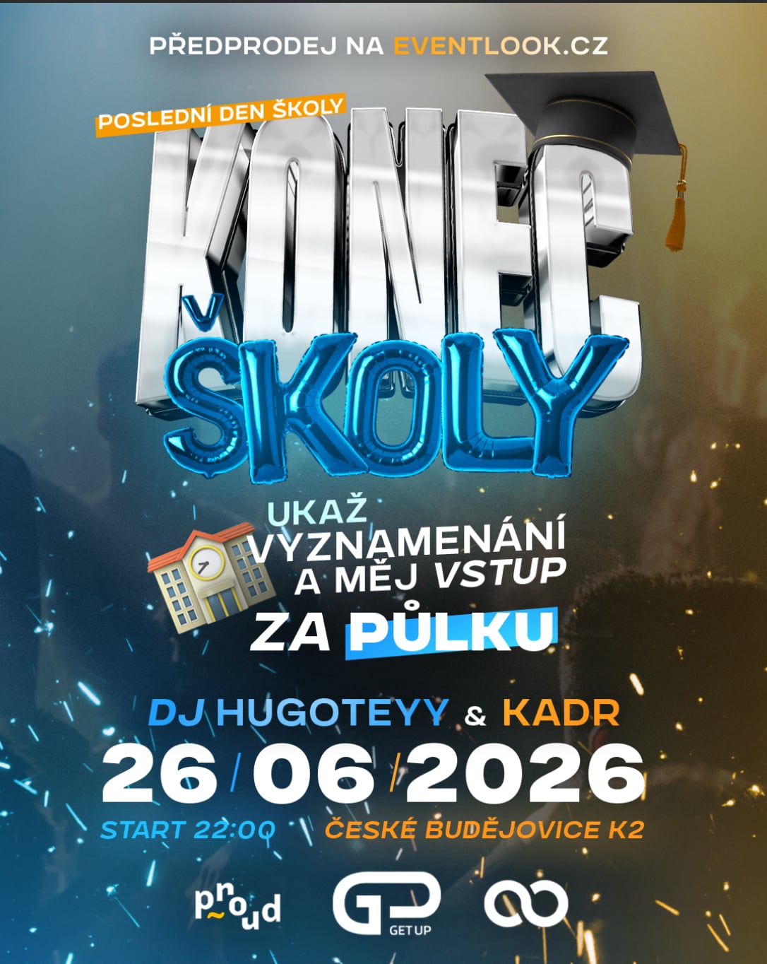 KONEC ŠKOLY - Party by Getup