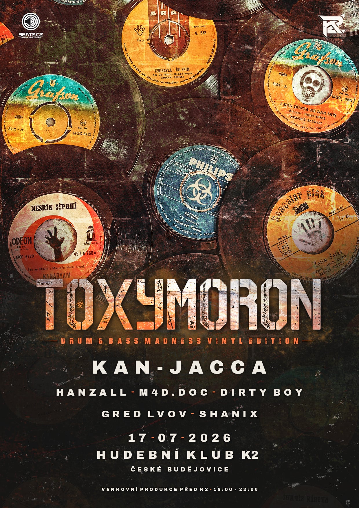 Toxymoron D&B Madness vinyl edition w. Kan-Jacca