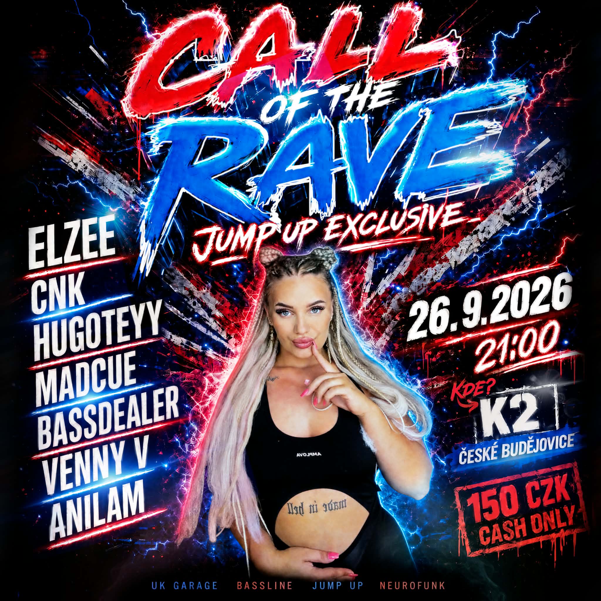 Call of the rave - jump up exclusive