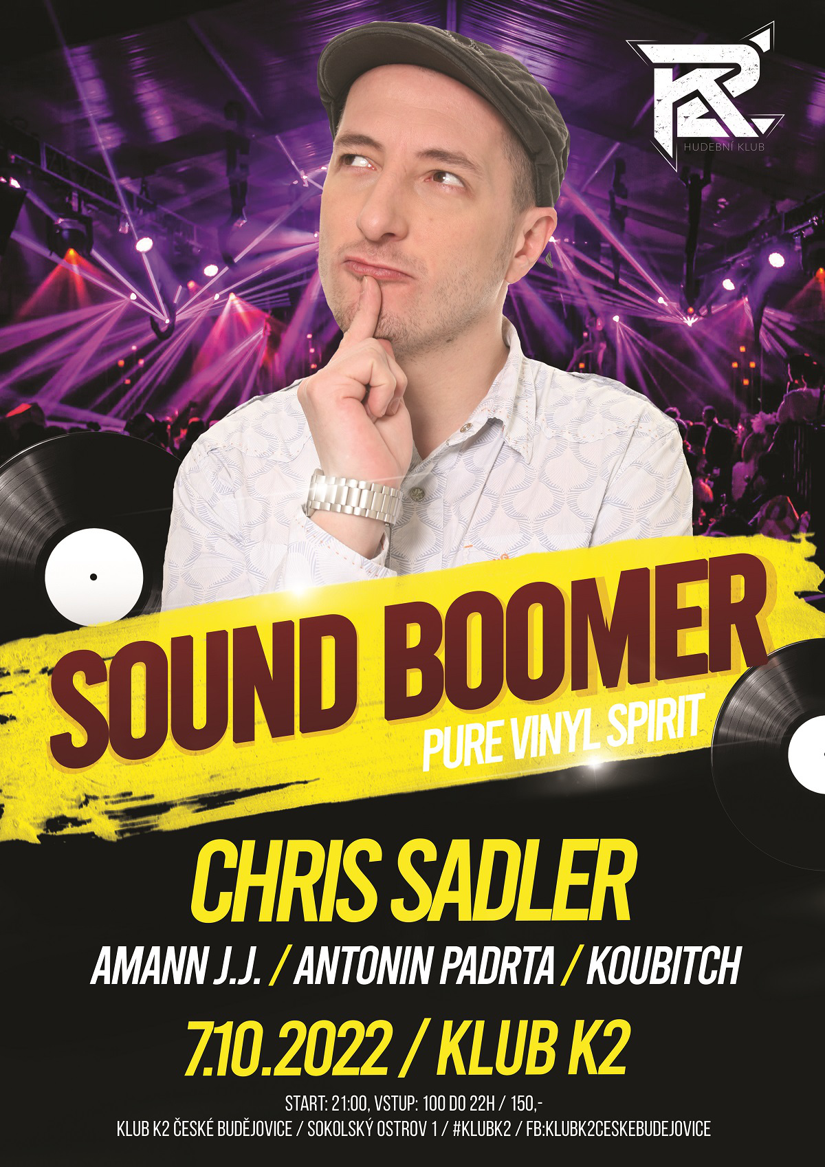 Sound Boomer w. Chris Sadler / Pure vinyl / Aman JJ b-day