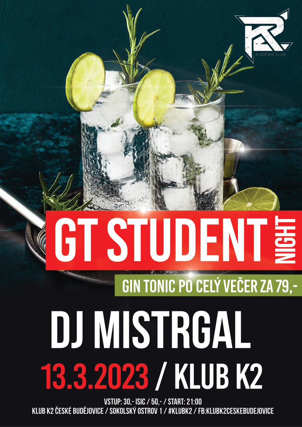 GT student night březen