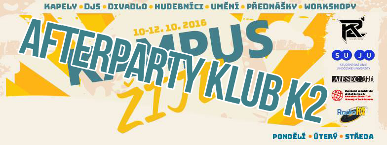 Kampus žije afterparty