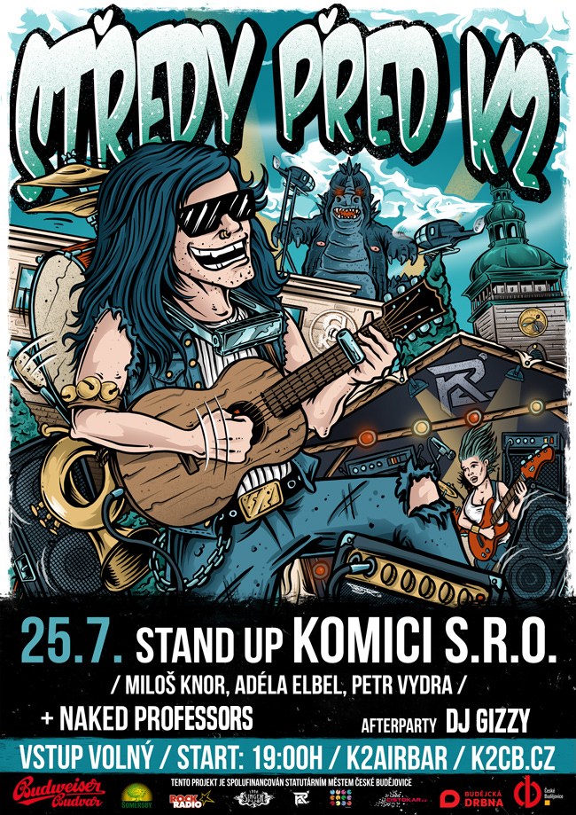 Středy před K2 - Stand UP Komici s.r.o. + Naked Proffesors