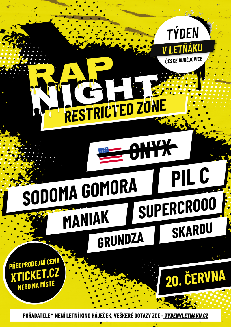 Rap Night - Restricted Zone I Týden v letňáku
