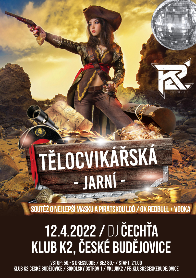 TĚLOCVIKÁŘSKÁ JARNÍ - PIRATES EDITION