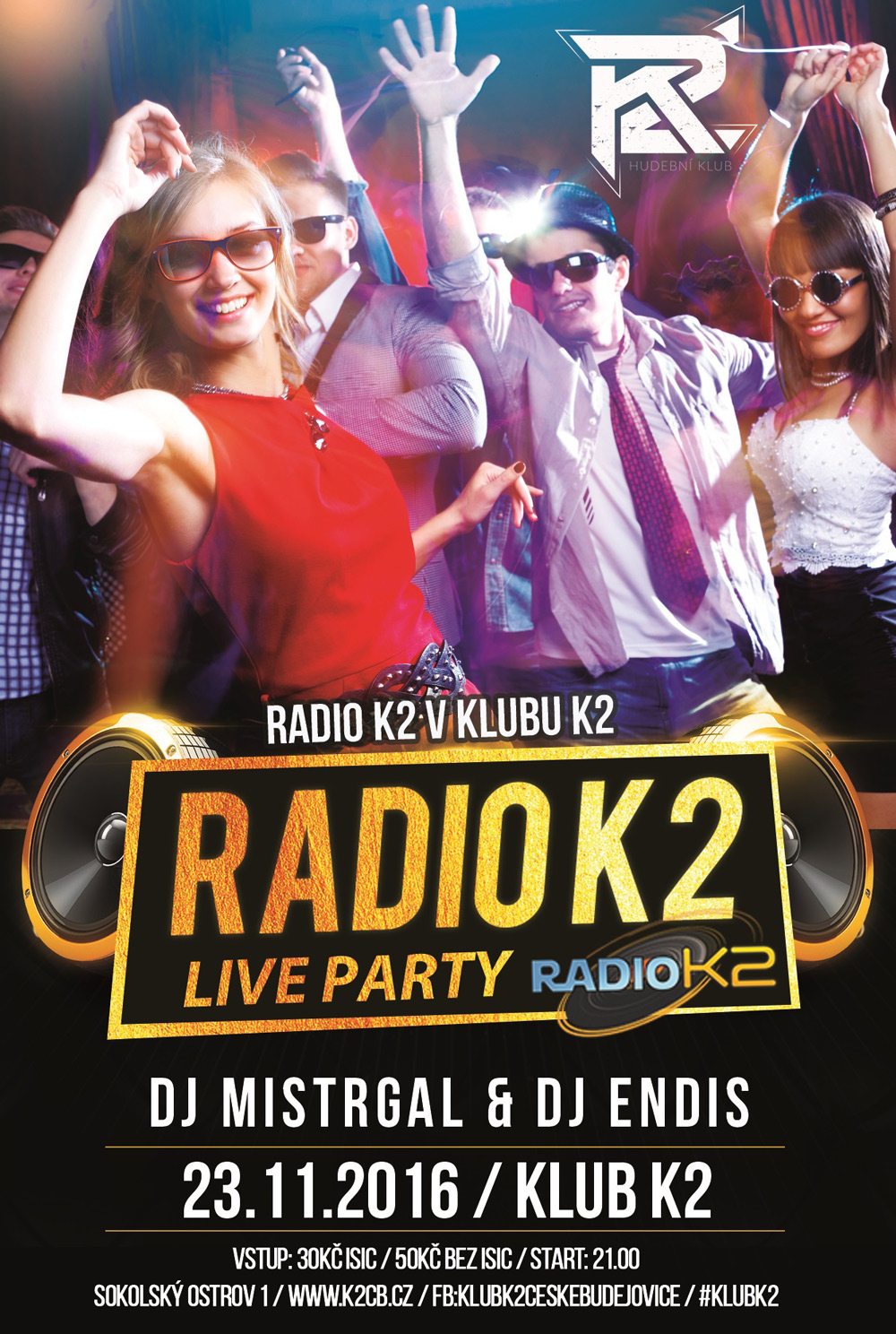 Radio K2 live party