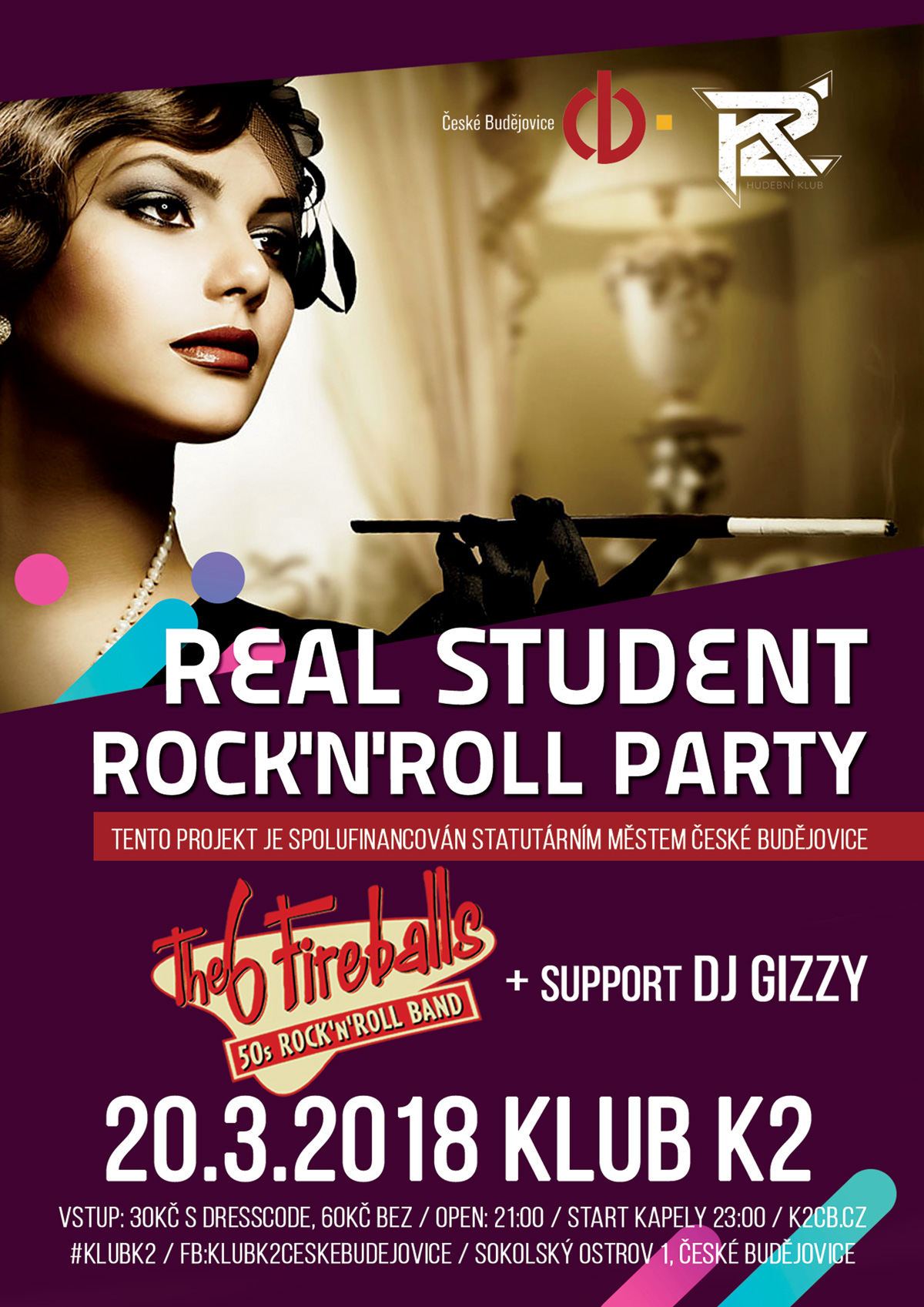 Real student rocknroll party