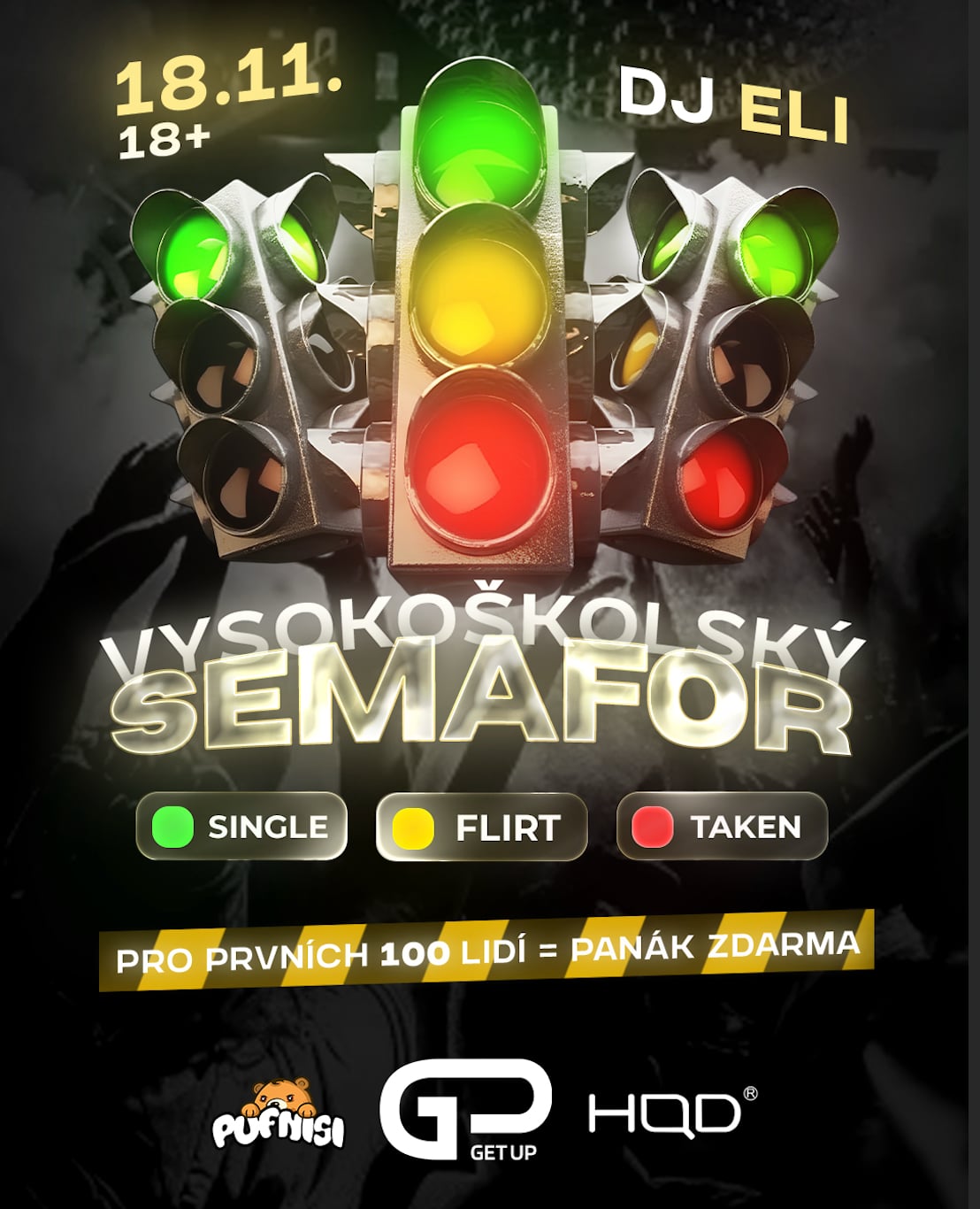 Vysokoškolský semafor by getup.fun