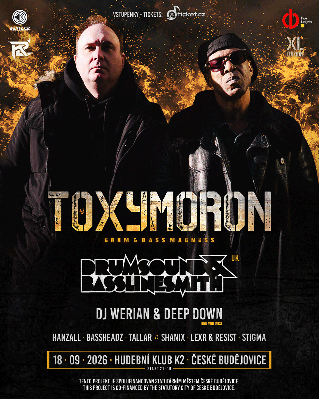 Toxymoron XL w. Drumsound & Bassline Smith /UK/