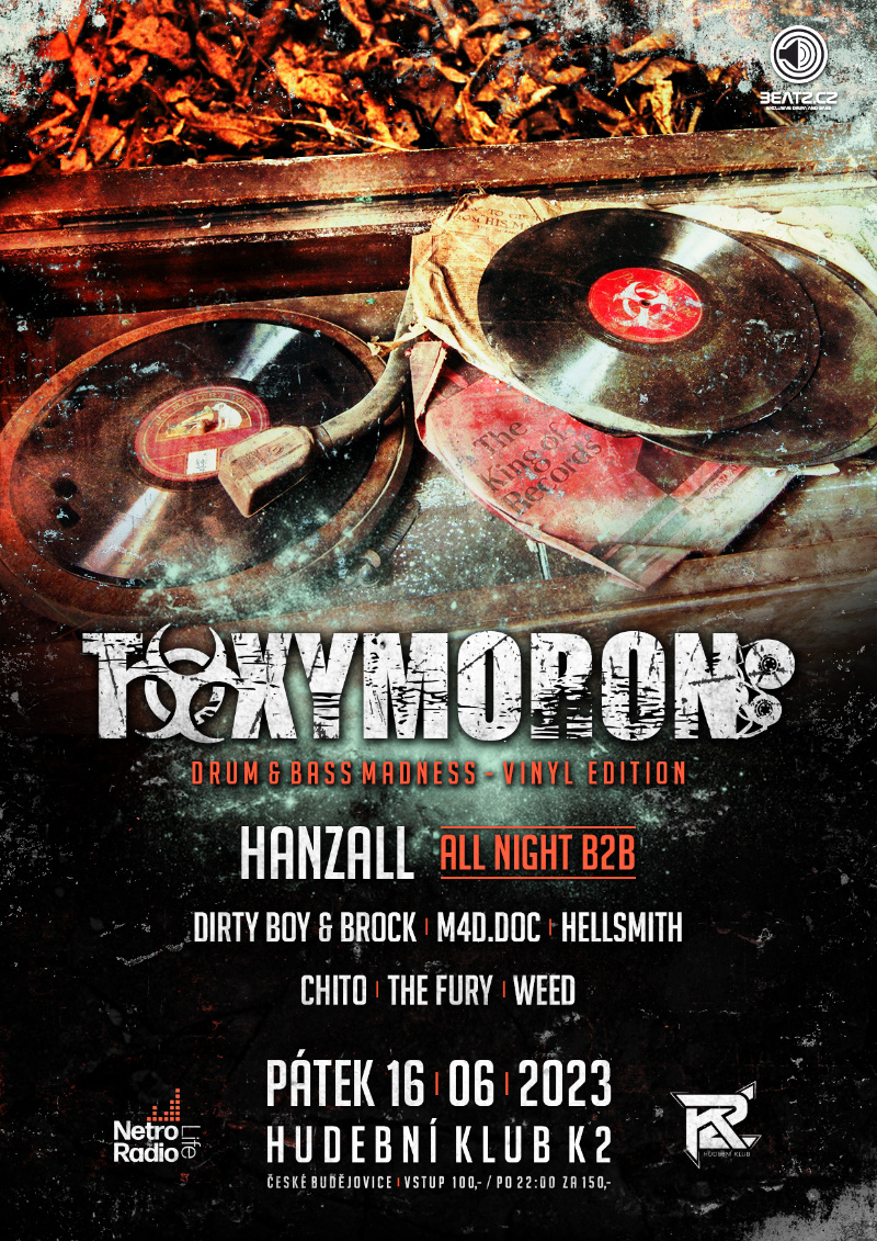 TOXYMORON D&B – VINYL EDITION HANZALL all night B2B