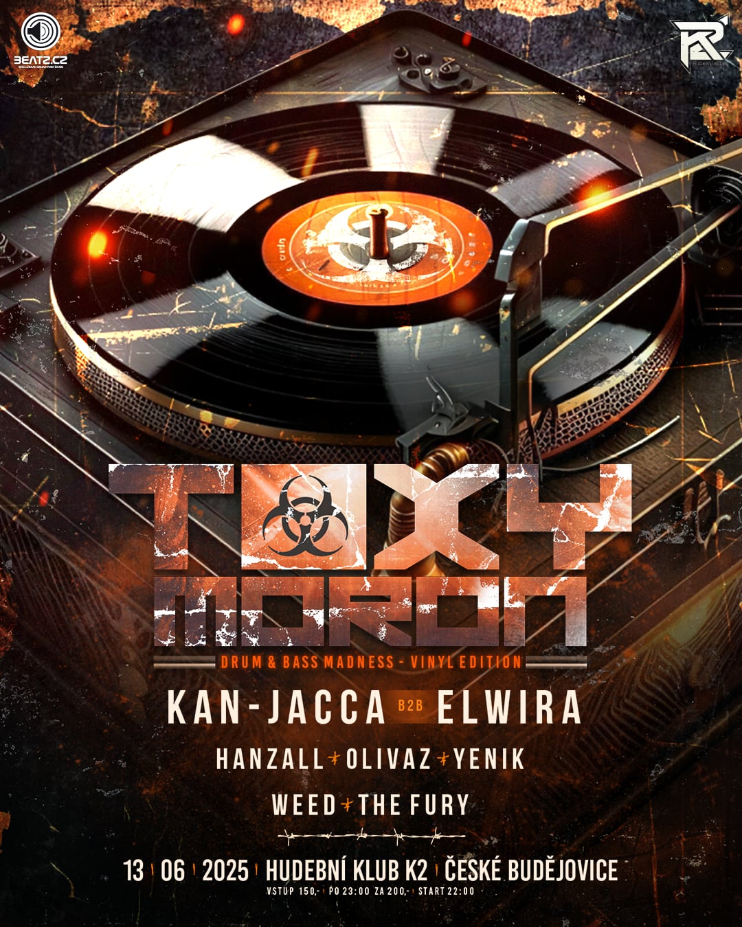 Toxymoron D&B Madness - vinyl edition w. Kan-Jacca b2b Elwira