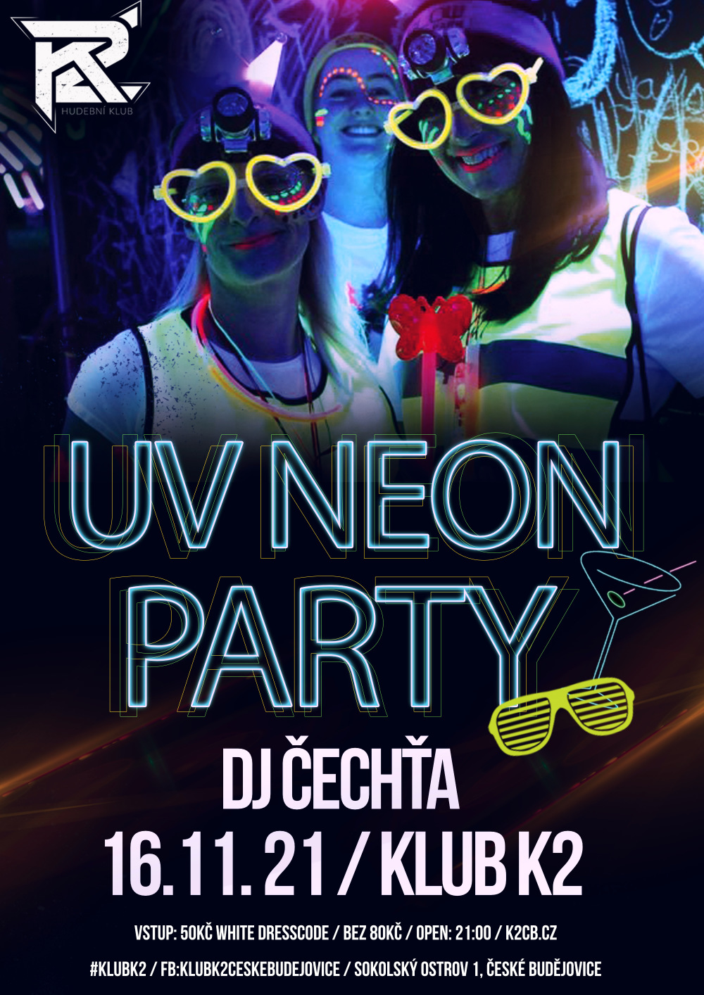 UV Neon party v úterý