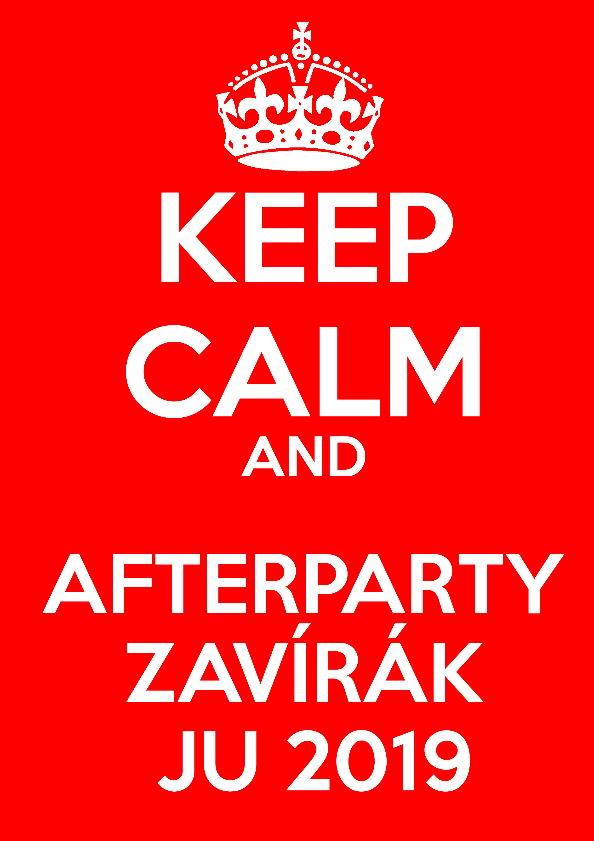 Afterparty zavírák JU